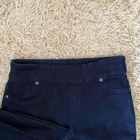 Chico's women's pull on Indigo blue leggings size 00 Regular ( 28”waist) - Picture 10 of 16